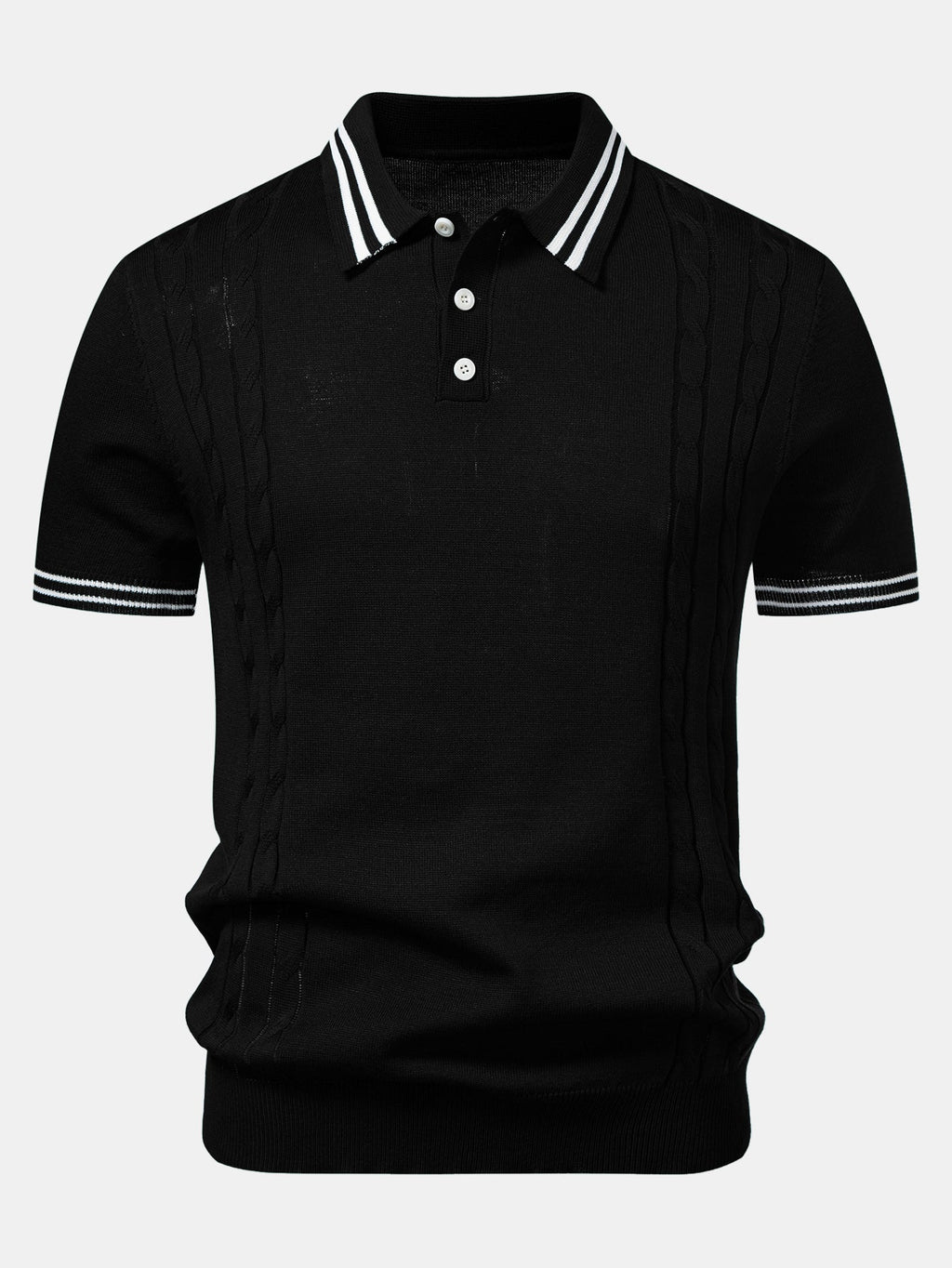 Polo Monaco Trenzado Premium + Pantalón Recto Elegance