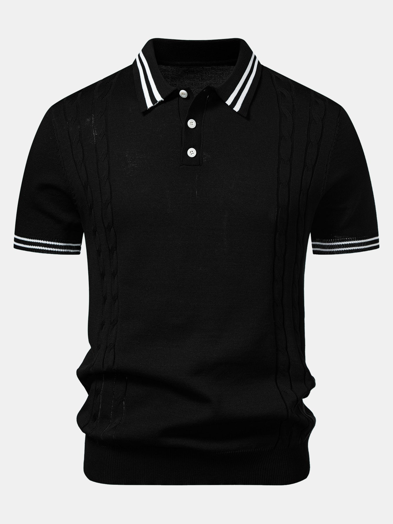 Polo Monaco Trenzado Premium + Pantalón Recto Elegance