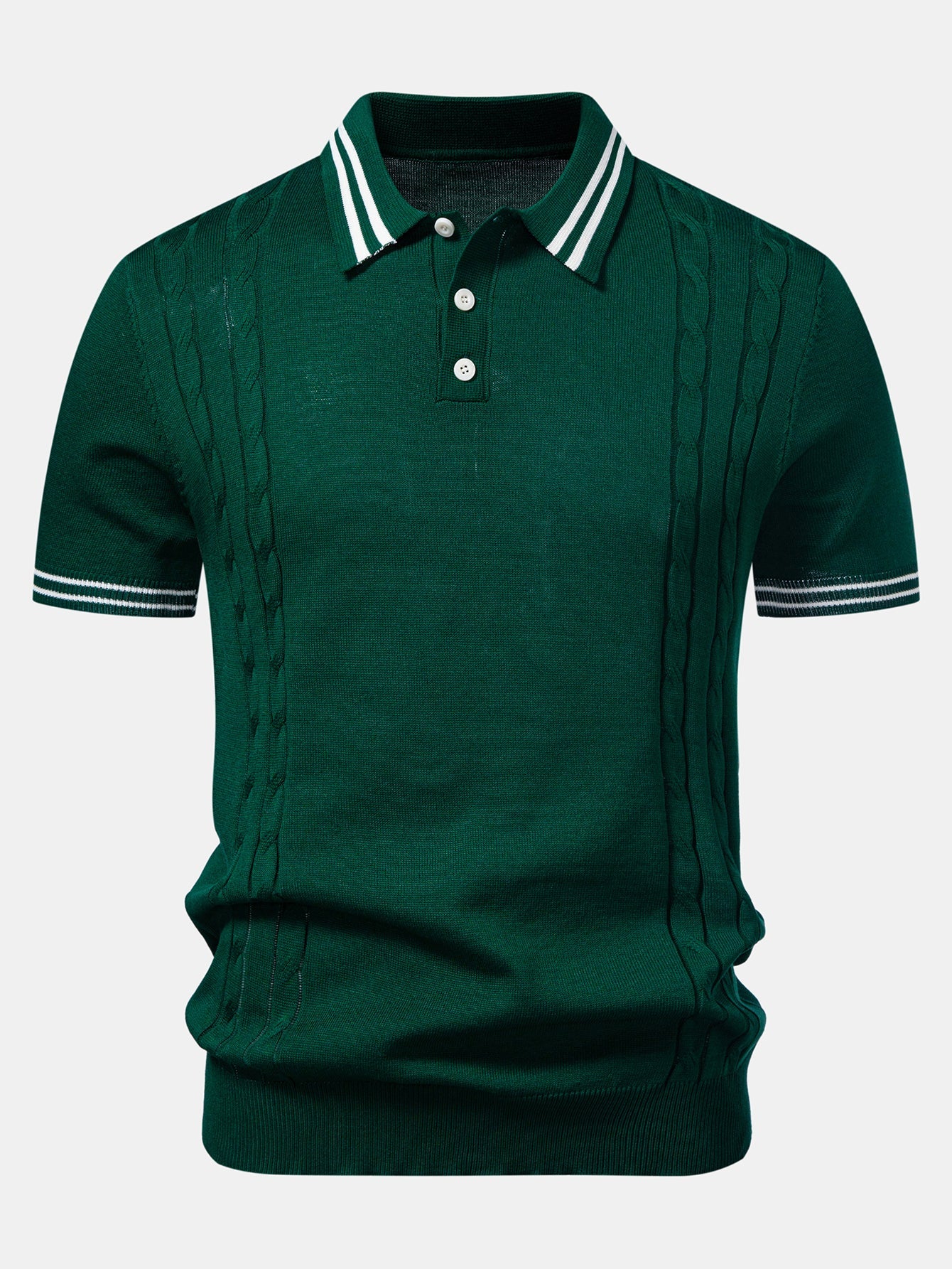 Polo Monaco Trenzado Premium + Pantalón Recto Elegance
