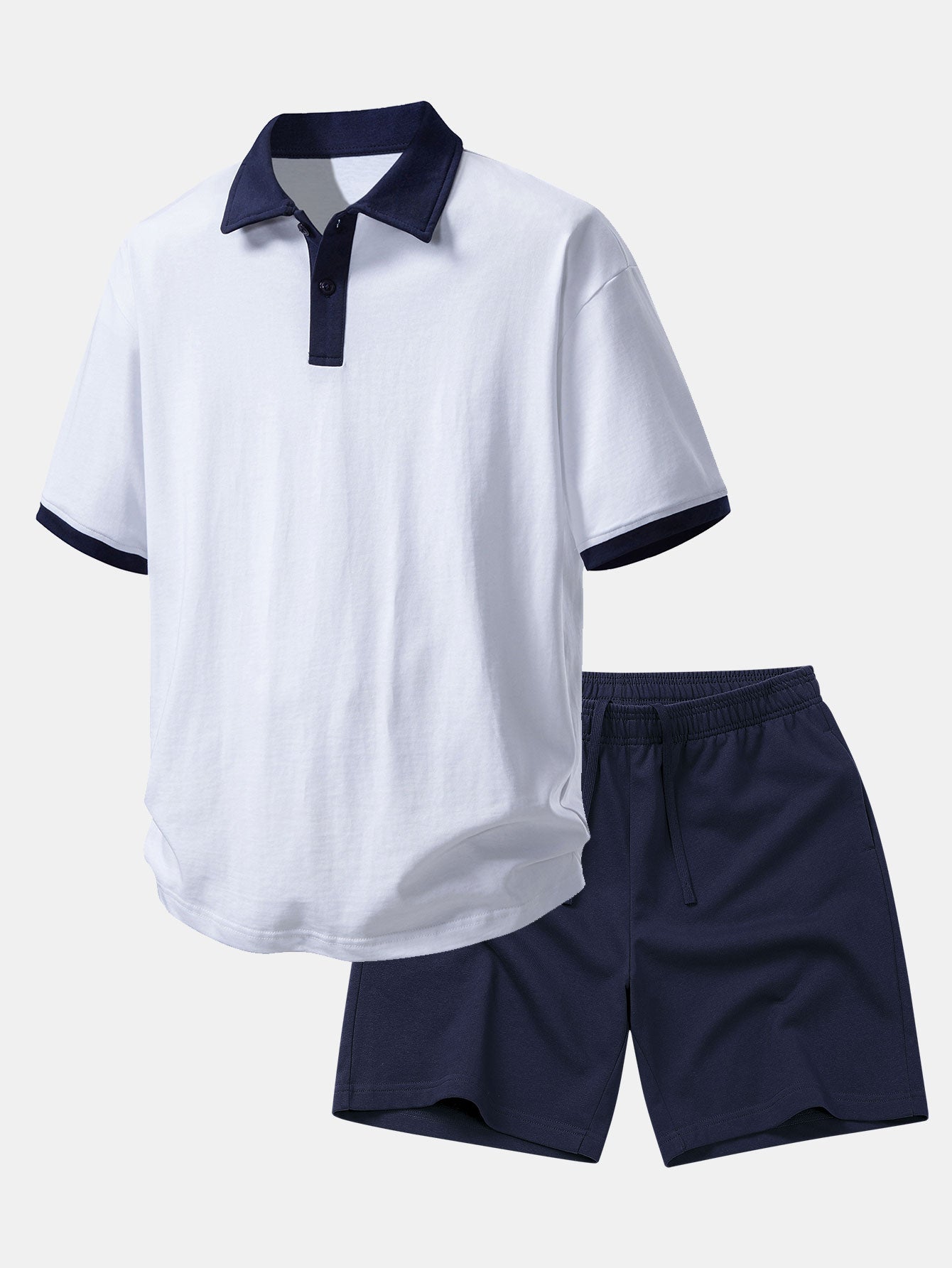 Conjunto Polo Contrast Premium