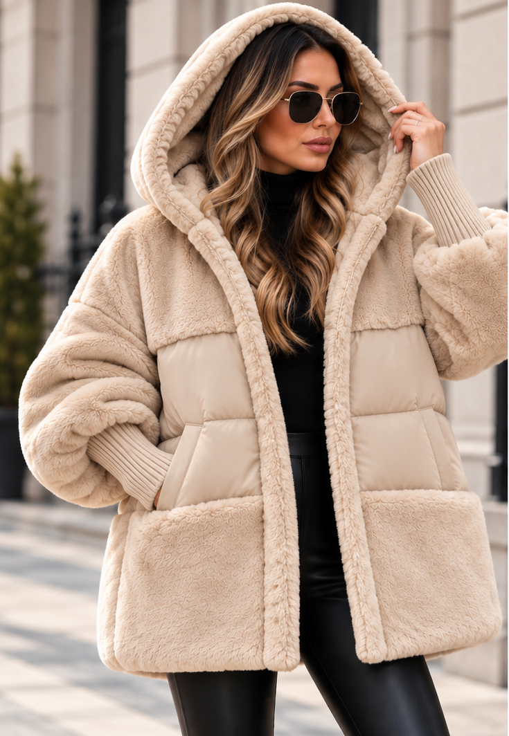 Abrigo Nerea color Beige