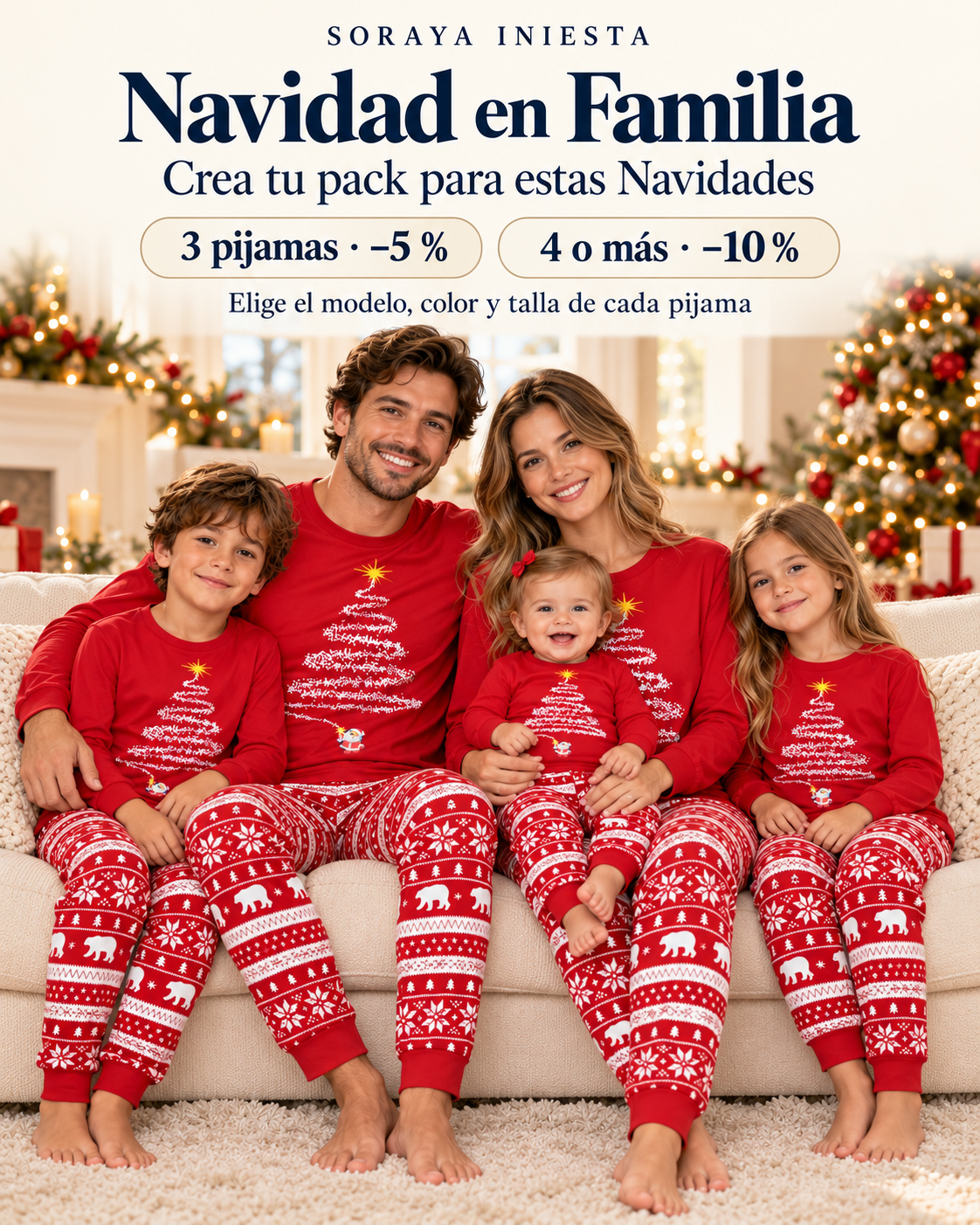 Navidad en Familia · Rojo · Oferta del pack