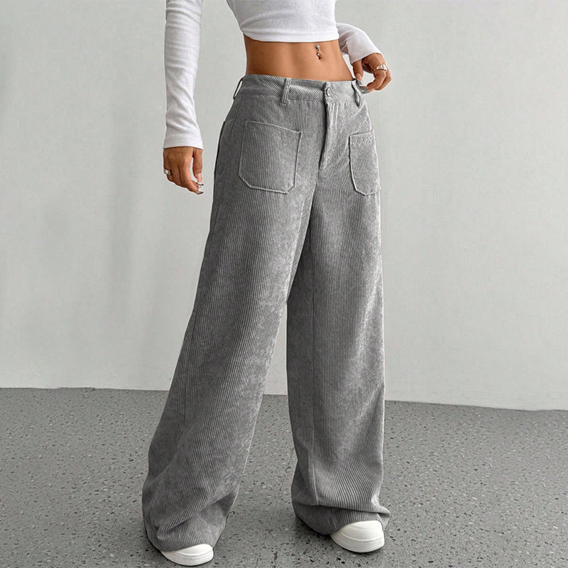 Pantalones Palazzo Relax Mujer