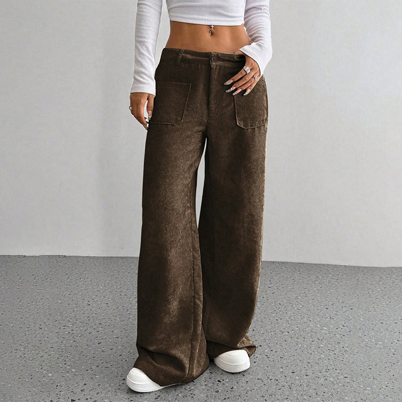 Pantalones Palazzo Relax Mujer