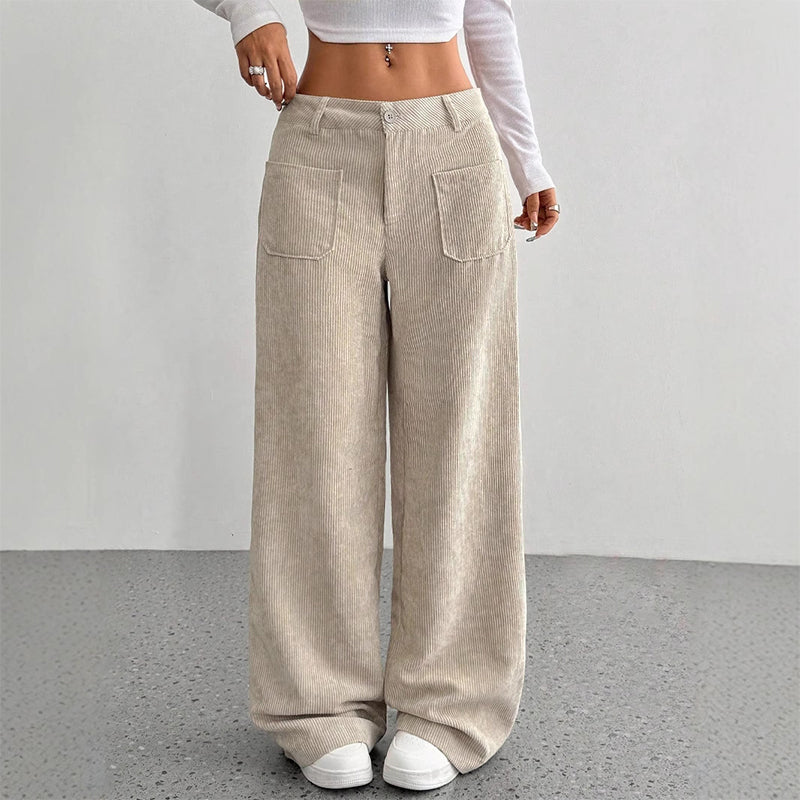Pantalones Palazzo Relax Mujer