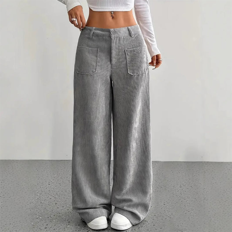 Pantalones Palazzo Relax Mujer