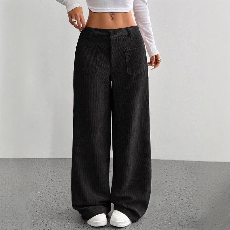 Pantalones Palazzo Relax Mujer