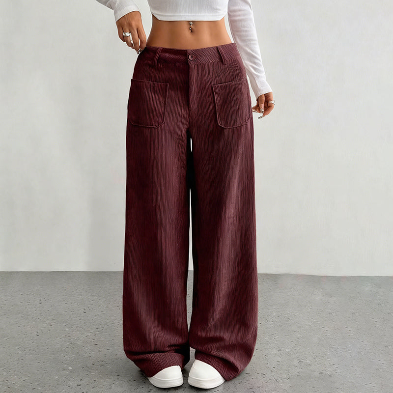 Pantalones Palazzo Relax Mujer