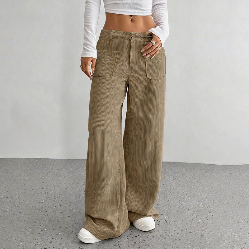Pantalones Palazzo Relax Mujer