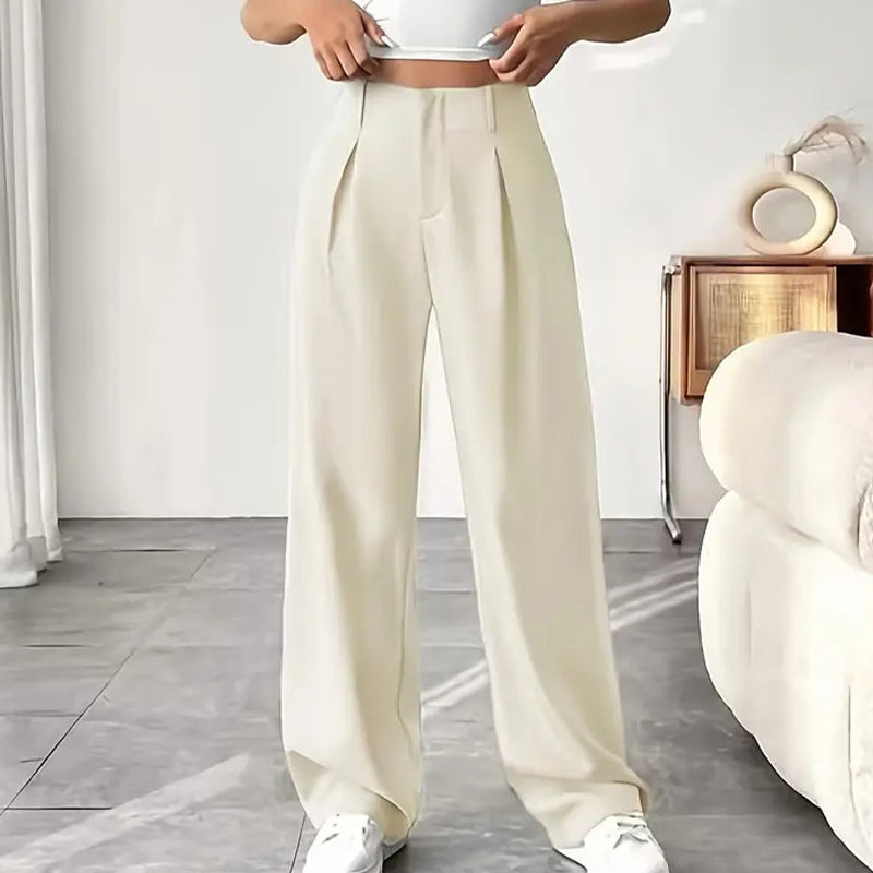 Pantalón Palazzo Fluido Mujer
