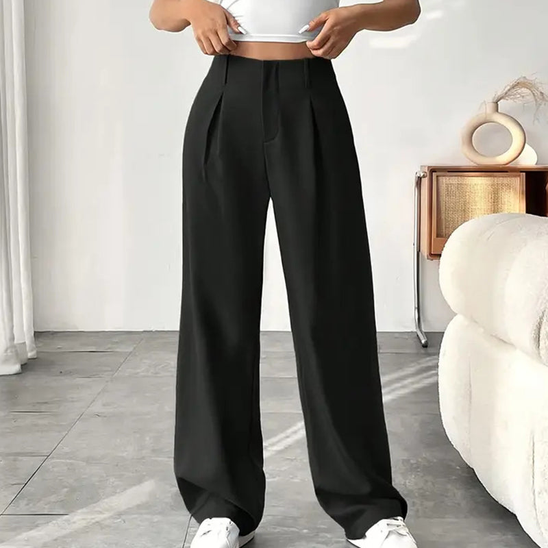 Pantalón Palazzo Fluido Mujer