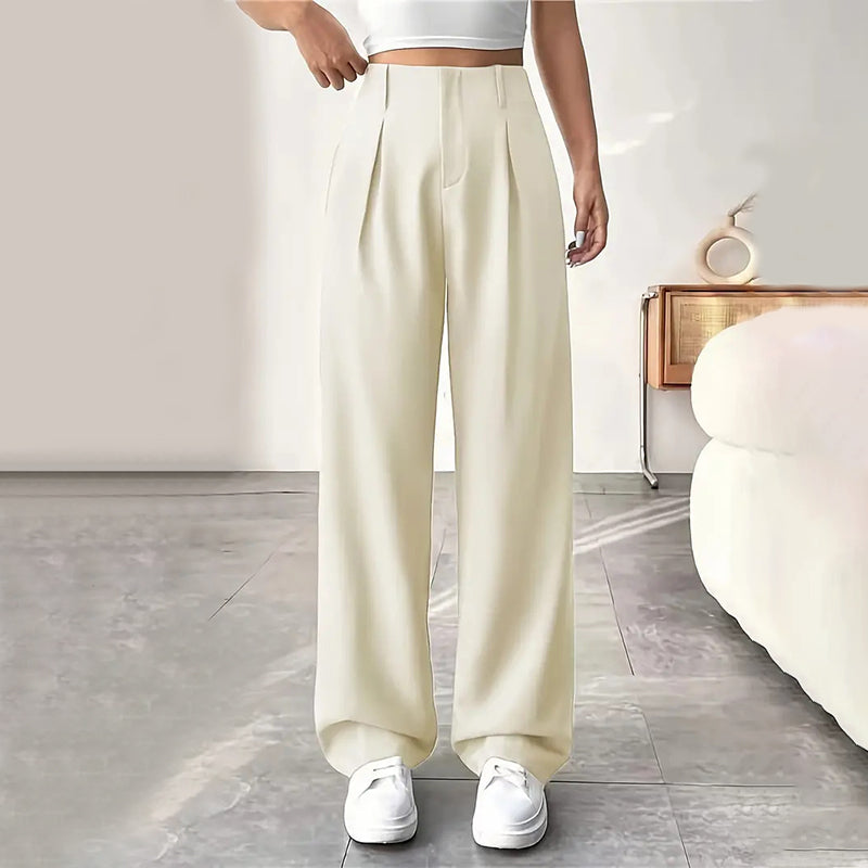Pantalón Palazzo Fluido Mujer